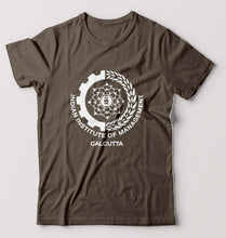Load image into Gallery viewer, IIM Calcutta T-Shirt for Men-Olive Green-Ektarfa.online
