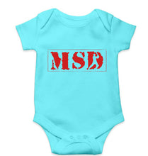 Load image into Gallery viewer, MS Dhoni (MSD) Kids Romper For Baby Boy/Girl-Sky Blue-Ektarfa.online
