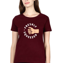 Load image into Gallery viewer, Orange Cassidy - Freshly Squeezed T-Shirt for Women-Maroon-Ektarfa.online
