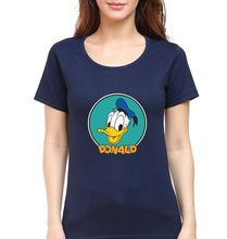 Load image into Gallery viewer, Donald Duck T-Shirt for Women-Navy Blue-Ektarfa.online
