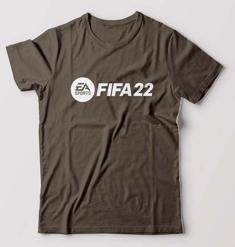Fifa 22 T-Shirt for Men-Olive Green-Ektarfa.online