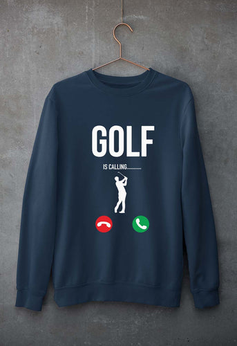 Golf Unisex Sweatshirt for Men/Women-Navy Blue-Ektarfa.online