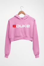 Load image into Gallery viewer, Duke Crop HOODIE FOR WOMEN-Light Baby Pink-Ektarfa.online
