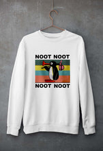 Load image into Gallery viewer, Pingu Unisex Sweatshirt for Men/Women-White-Ektarfa.online
