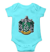 Load image into Gallery viewer, Slytherin Harry Potter Kids Romper For Baby Boy/Girl-0-5 Months(18 Inches)-Skyblue-Ektarfa.online
