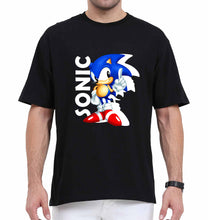 Load image into Gallery viewer, Sonic Oversized T-Shirt for Men-Black-Ektarfa.online
