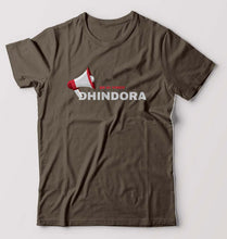 Load image into Gallery viewer, Dhindora(BB ki Vines) T-Shirt for Men-Olive Green-Ektarfa.online
