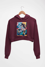 Load image into Gallery viewer, Erling Haaland Crop HOODIE FOR WOMEN-Maroon-Ektarfa.online
