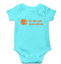 Load image into Gallery viewer, Bank of Baroda Kids Romper For Baby Boy/Girl-Sky Blue-Ektarfa.online
