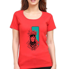 Load image into Gallery viewer, Gambit-x-men T-Shirt for Womena-Red-Ektarfa.online
