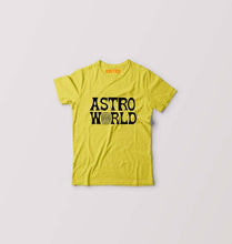 Load image into Gallery viewer, Astroworld Travis Scott Kids T-Shirt for Boy/Girl-Yellow-Ektarfa.online
