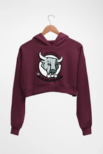 Load image into Gallery viewer, Rampage Crop HOODIE FOR WOMEN-Maroon-Ektarfa.online
