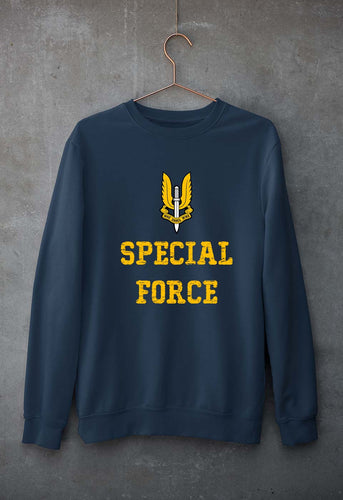 Special Force Unisex Sweatshirt for Men/Women-Navy Blue-Ektarfa.online