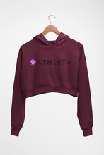 Load image into Gallery viewer, Athleta Crop HOODIE FOR WOMEN-Maroon-Ektarfa.online
