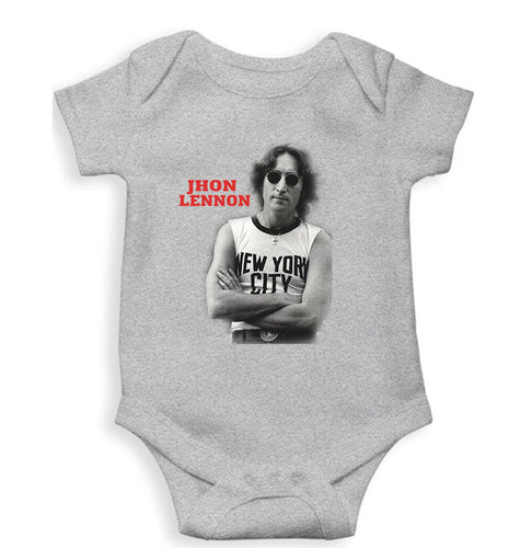 John Lennon Kids Romper For Baby Boy/Girl-Grey-Ektarfa.online