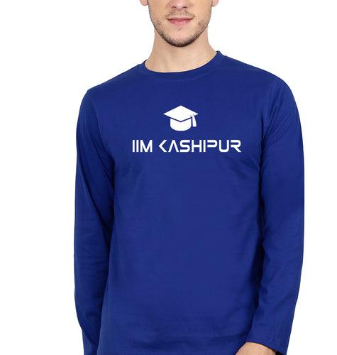 IIM Kashipur Full Sleeves T-Shirt for Men-Royal Blue-Ektarfa.online