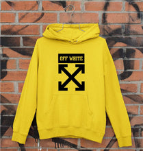 Load image into Gallery viewer, Off White Unisex Hoodie for Men/Women-Mustard Yellow-Ektarfa.online
