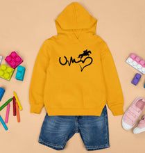 Load image into Gallery viewer, Horse Riding Kids Hoodie for Boy/Girl-Mustard Yellow-Ektarfa.online
