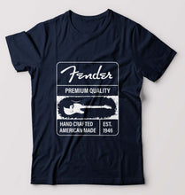 Load image into Gallery viewer, Fender T-Shirt for Men-Navy Blue-Ektarfa.online
