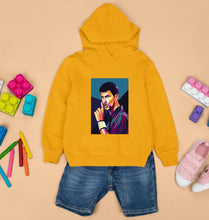 Load image into Gallery viewer, Novak Djokovic Tennis Kids Hoodie for Boy/Girl-Mustard Yellow-Ektarfa.online
