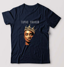 Load image into Gallery viewer, 2Pac Tupac T-Shirt for Men-Navy Blue-Ektarfa.online

