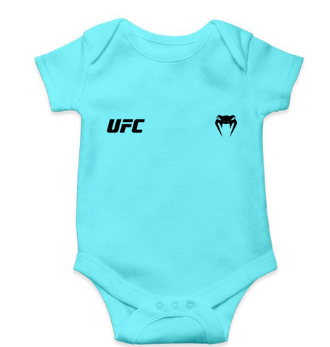UFC Venum Kids Romper For Baby Boy/Girl-Sky Blue-Ektarfa.online