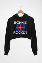 Load image into Gallery viewer, Ronnie O&#39;Sullivan Snooker Crop HOODIE FOR WOMEN-Black-Ektarfa.online
