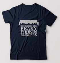 Load image into Gallery viewer, Peaky Blinders T-Shirt for Men-Navy Blue-Ektarfa.online
