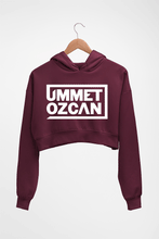 Load image into Gallery viewer, Ummet Ozcan Crop HOODIE FOR WOMEN-Maroon-Ektarfa.online
