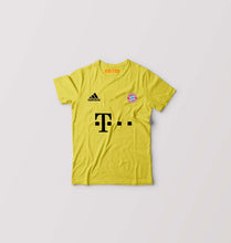 Load image into Gallery viewer, FC Bayern Munich 2021-22 Kids T-Shirt for Boy/Girl-Yellow-Ektarfa.online
