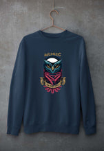 Load image into Gallery viewer, Owl Music Unisex Sweatshirt for Men/Women-Navy Blue-Ektarfa.online
