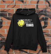 Load image into Gallery viewer, Tennis Unisex Hoodie for Men/Women-Black-Ektarfa.online
