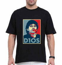 Load image into Gallery viewer, Diego Maradona Oversized T-Shirt for Men-Black-Ektarfa.online
