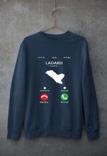 Load image into Gallery viewer, Ladakh Calling Unisex Sweatshirt for Men/Women-Navy blue-Ektarfa.online

