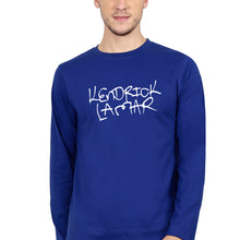 Load image into Gallery viewer, Kendrick Lamar Full Sleeves T-Shirt for Men-Royal Blue-Ektarfa.online
