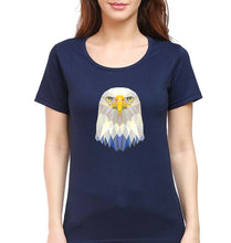 Load image into Gallery viewer, Eagle T-Shirt for Women-Navy Blue-Ektarfa.online
