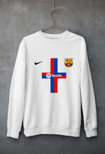 Load image into Gallery viewer, Barcelona 2022-23 Unisex Sweatshirt for Men/Women-White-Ektarfa.online
