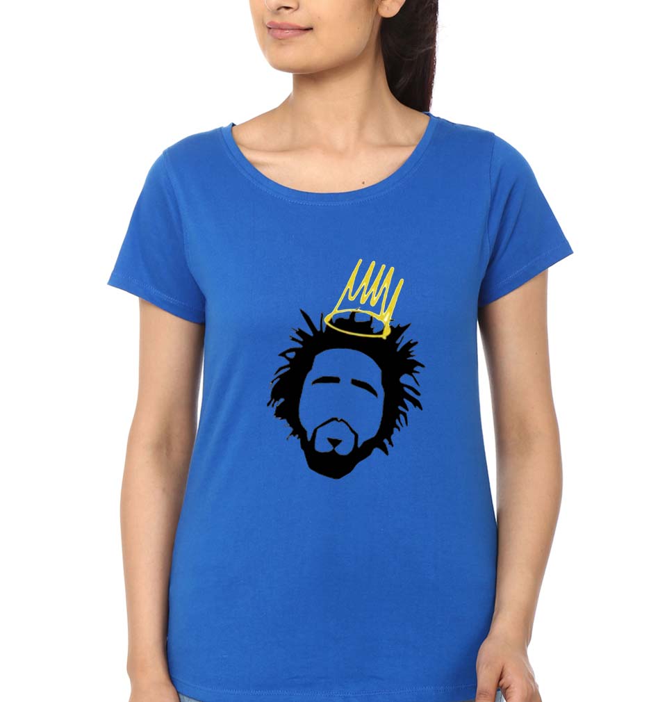 J. Cole T-Shirt for Women-Royal Blue-Ektarfa.online