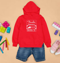Load image into Gallery viewer, Fender Keyboard Kids Hoodie for Boy/Girl-Red-Ektarfa.online
