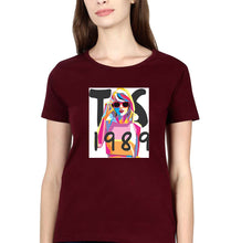 Load image into Gallery viewer, Taylor Swift T-Shirt for Women-Maroon-Ektarfa.online
