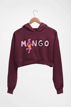 Load image into Gallery viewer, Mingo Crop HOODIE FOR WOMEN-Maroon-Ektarfa.online
