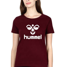 Load image into Gallery viewer, Hummel T-Shirt for Women-Maroon-Ektarfa.online
