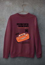 Load image into Gallery viewer, Lightning McQueen Unisex Sweatshirt for Men/Women-Maroon-Ektarfa.online
