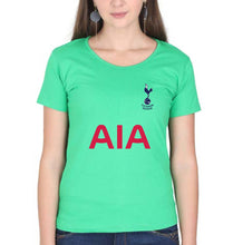 Load image into Gallery viewer, Tottenham Hotspur F.C. 2021-22 T-Shirt for Women-Flag Green-Ektarfa.online
