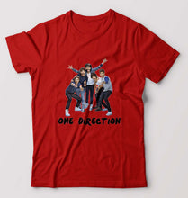 Load image into Gallery viewer, One Direction T-Shirt for Men-Red-Ektarfa.online
