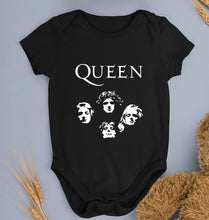 Load image into Gallery viewer, Queen Rock Band Kids Romper For Baby Boy/Girl-0-5 Months(18 Inches)-Black-Ektarfa.online
