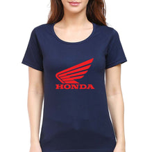 Load image into Gallery viewer, Honda T-Shirt for Women-Navy Blue-Ektarfa.online
