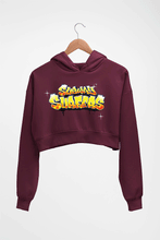Load image into Gallery viewer, Subway Surfers Crop HOODIE FOR WOMEN-Maroon-Ektarfa.online
