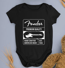 Load image into Gallery viewer, Fender Kids Romper For Baby Boy/Girl-Black-Ektarfa.online
