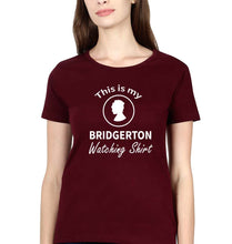 Load image into Gallery viewer, Bridgerton T-Shirt for Women-Maroon-Ektarfa.online
